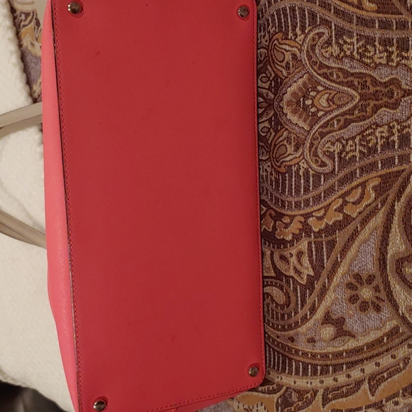Kate Spade Two Toned bright Pink Tote Bag - Picture 4 of 7